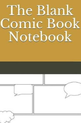 Cover of The Blank Comic Notebook