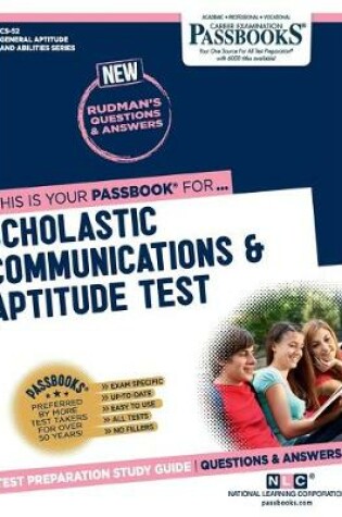 Cover of Scholastic Communications & Aptitude Test (CS-52)