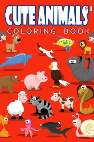 Cover of Cute Animals Coloring Book Vol.14
