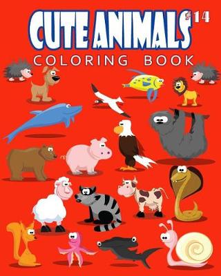 Book cover for Cute Animals Coloring Book Vol.14