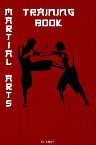 Cover of Martial Arts Training Book Notebook