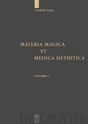 Book cover for Materia Magica et Medica Hethitica