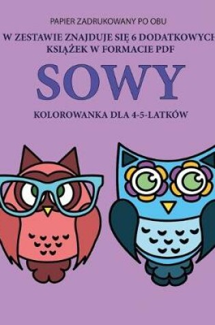 Cover of Kolorowanka dla 4-5-latków (Sowy)