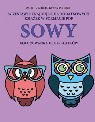 Cover of Kolorowanka dla 4-5-latków (Sowy)