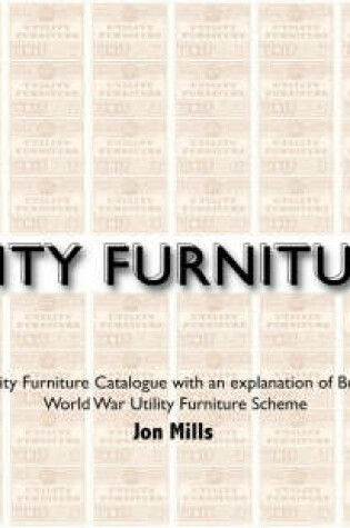 Cover of Utility Furniture of the Second World War