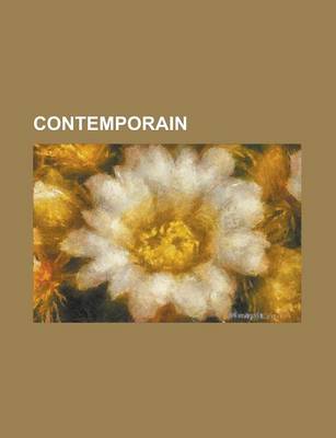 Book cover for Contemporain