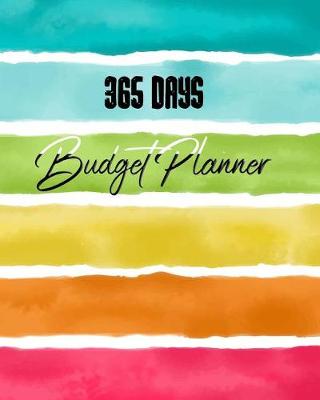 Book cover for 365 Days Budget Planner