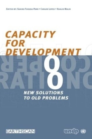 Cover of Capacity for Development