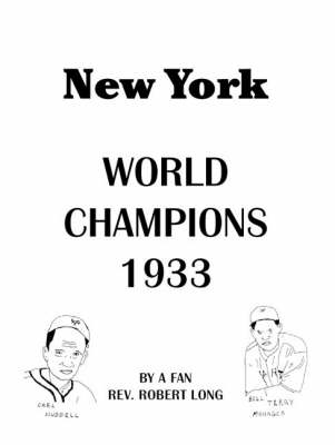 Book cover for New York World Champions 1933