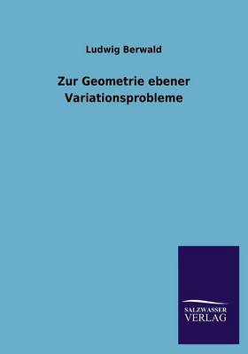 Book cover for Zur Geometrie Ebener Variationsprobleme