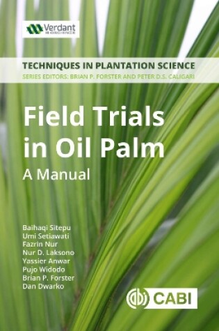 Cover of Field Trials in Oil Palm Breeding