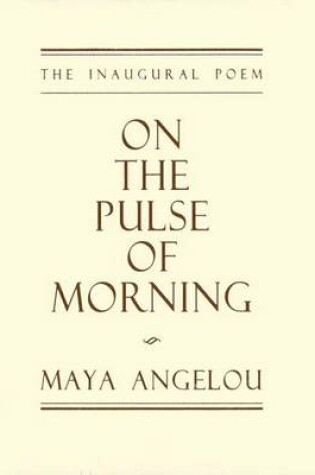 Cover of On the Pulse of Morning