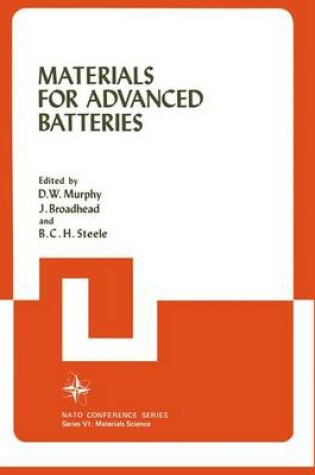 Cover of Materials for Advanced Batteries