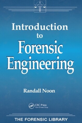 Cover of Introduction to Forensic Engineering