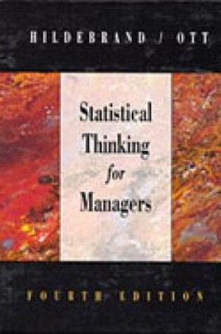 Cover of Statistical Thinking for Managers