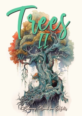 Book cover for Trees Coloring Book for Adults Vol. 2