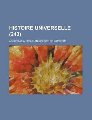 Book cover for Histoire Universelle (243)