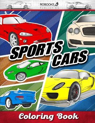 Cover of Sports Cars Coloring Book