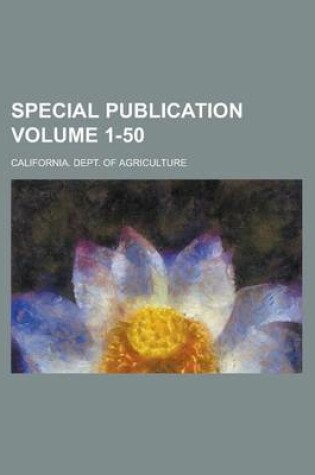 Cover of Special Publication Volume 1-50