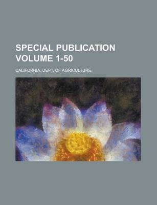 Book cover for Special Publication Volume 1-50