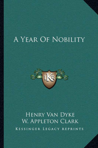 Cover of A Year Of Nobility