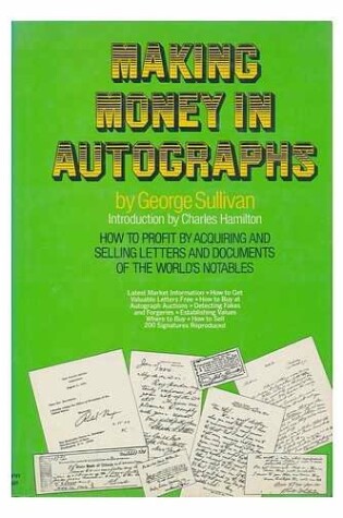 Cover of Making Money in Autographs