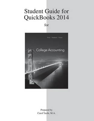 Book cover for Student Guide for QuickBooks 2014 with Templates