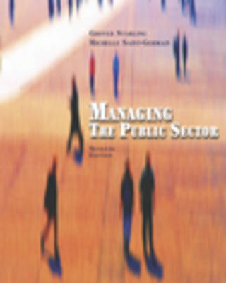 Book cover for Managing the Public Sector