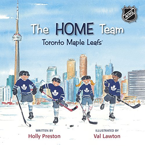 Book cover for The Home Team Toronto Maple Leafs