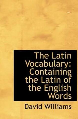 Cover of The Latin Vocabulary