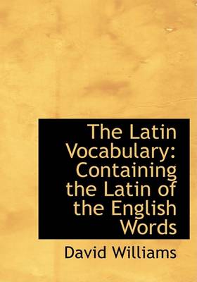 Book cover for The Latin Vocabulary