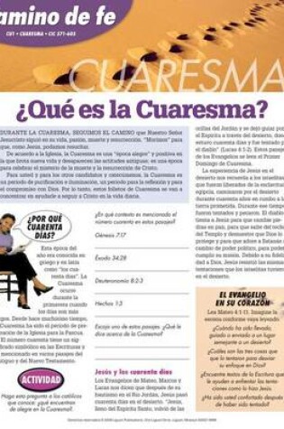 Cover of Camino de Fe Cuaresma
