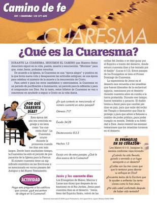 Book cover for Camino de Fe Cuaresma