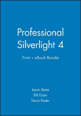 Book cover for Professional Silverlight 4 Print + eBook Bundle