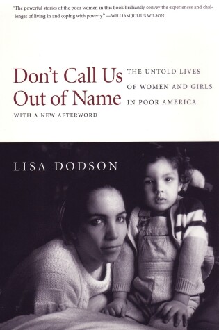 Cover of Don't Call Us Out of Name