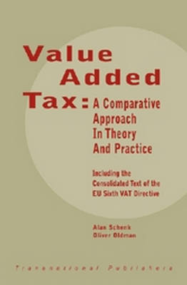 Book cover for Value Added Tax: A Comparative Approach in Theory and Practice