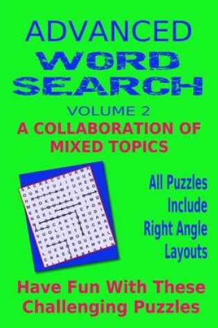 Cover of Advanced Word Search Adult Series Volume 2
