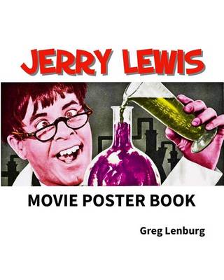 Book cover for The Jerry Lewis Movie Poster Book