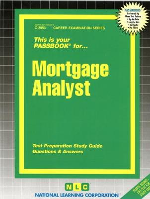 Book cover for Mortgage Analyst