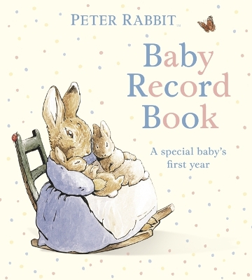 Book cover for Peter Rabbit: Baby Record Book