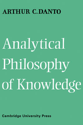 Book cover for Analytical Philosophy of Knowledge