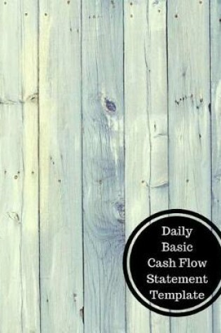 Cover of Daily Basic Cash Flow Statement Template