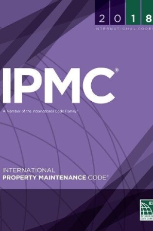 Cover of 2018 International Property Maintenance Code