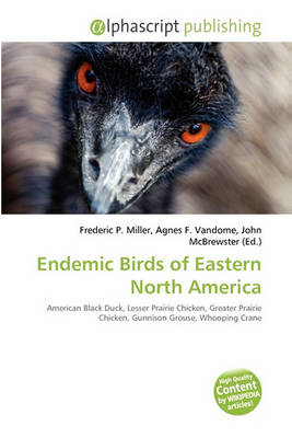 Book cover for Endemic Birds of Eastern North America
