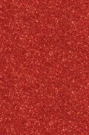 Cover of Pure Red Glitter Journal
