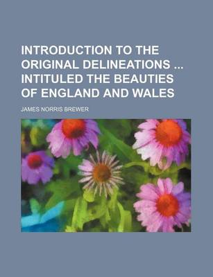 Book cover for Introduction to the Original Delineations Intituled the Beauties of England and Wales