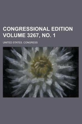 Cover of Congressional Edition Volume 3267, No. 1