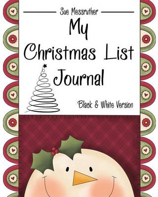 Book cover for My Christmas List Journal