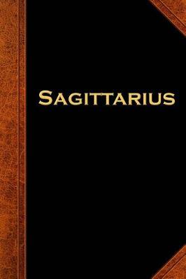 Cover of 2019 Daily Planner Sagittarius Zodiac Horoscope Vintage 384 Pages