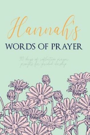 Cover of Hannah's Words of Prayer